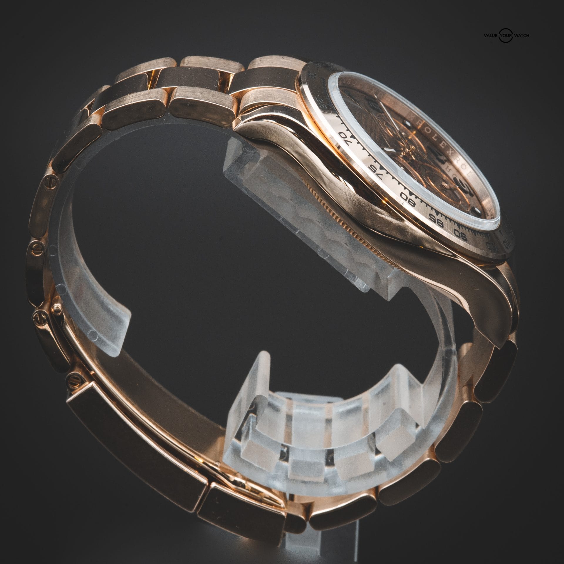 Rolex Daytona 116505 Chocolate Arabic Everose Rose Gold Oyster Bracelet (Discontinued) - Image 9