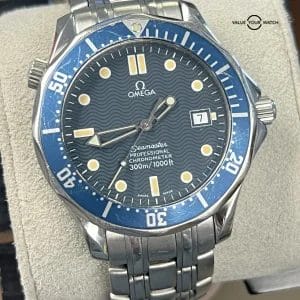 Omega Seamaster 300M Professional Chronometer 2531.80 41mm Blue Dial!