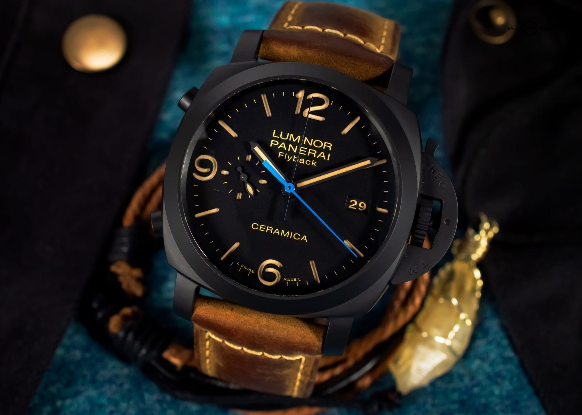 Panerai Luminor 1950 3 Days Chrono Flyback Ceramica BOX PAPERS