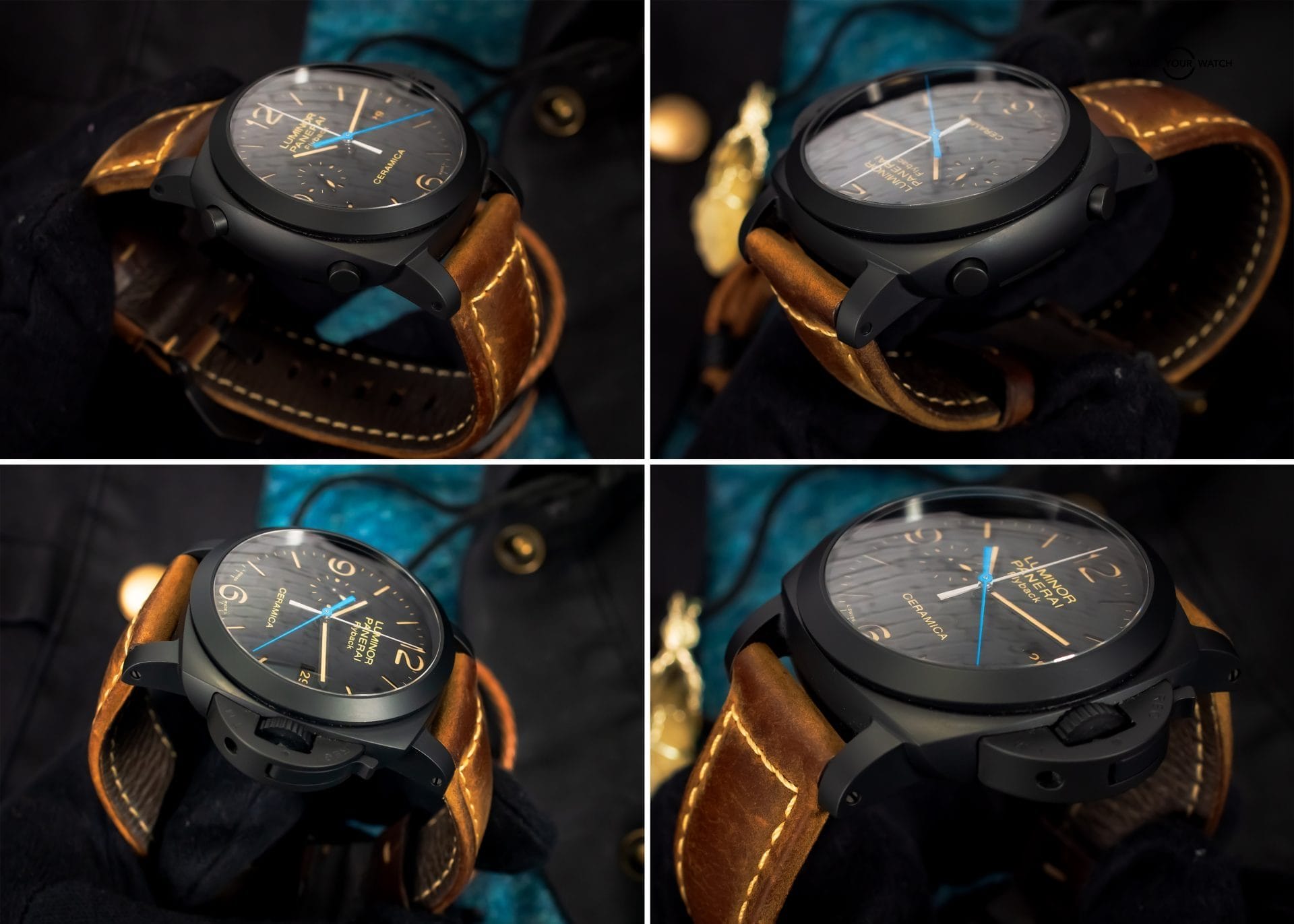 Panerai Luminor 1950 3 Days Chrono Flyback Ceramica BOX PAPERS