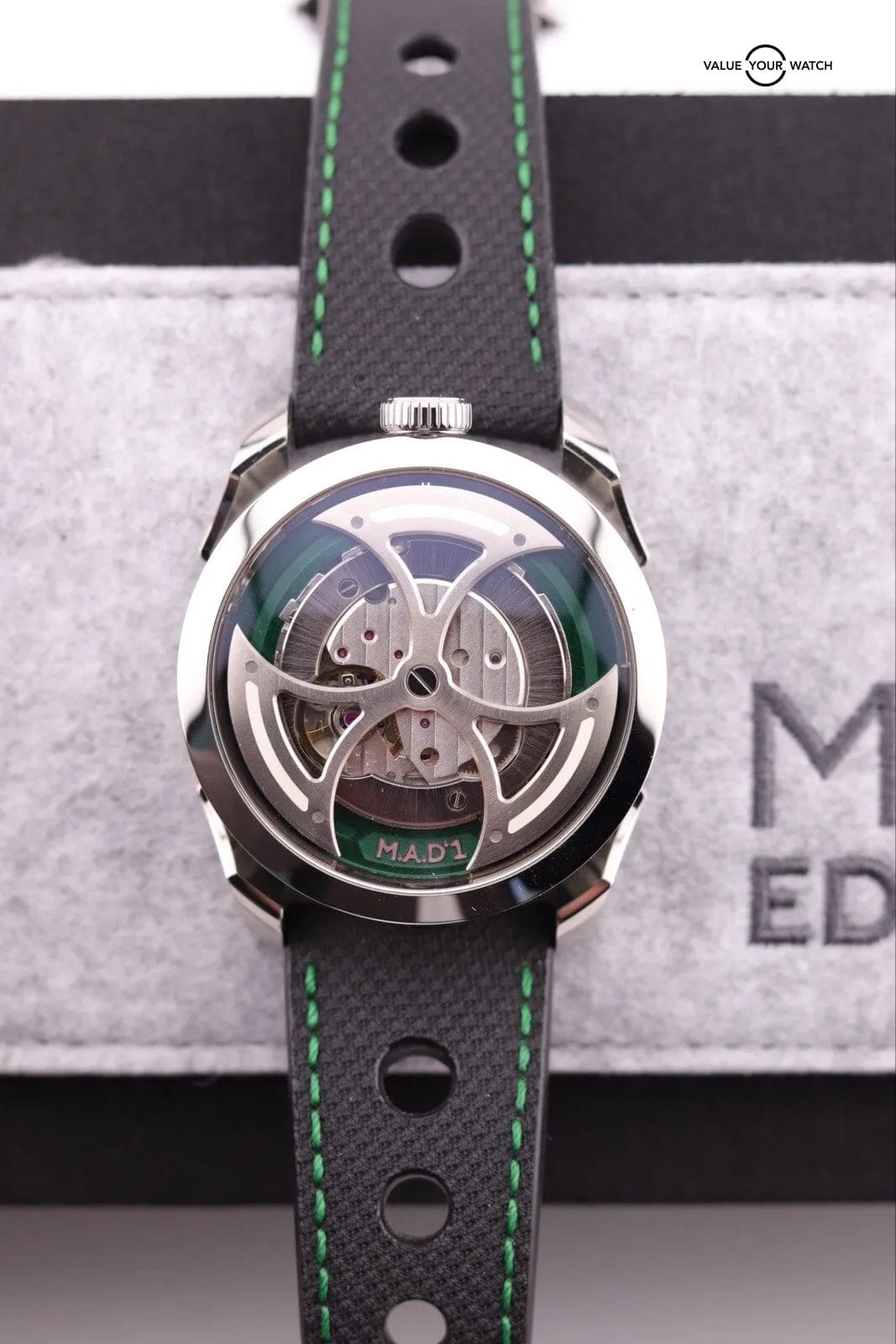 MB&F M.A.D. Edition 1 Green | Complete Set MAD 1 MBF - Image 16