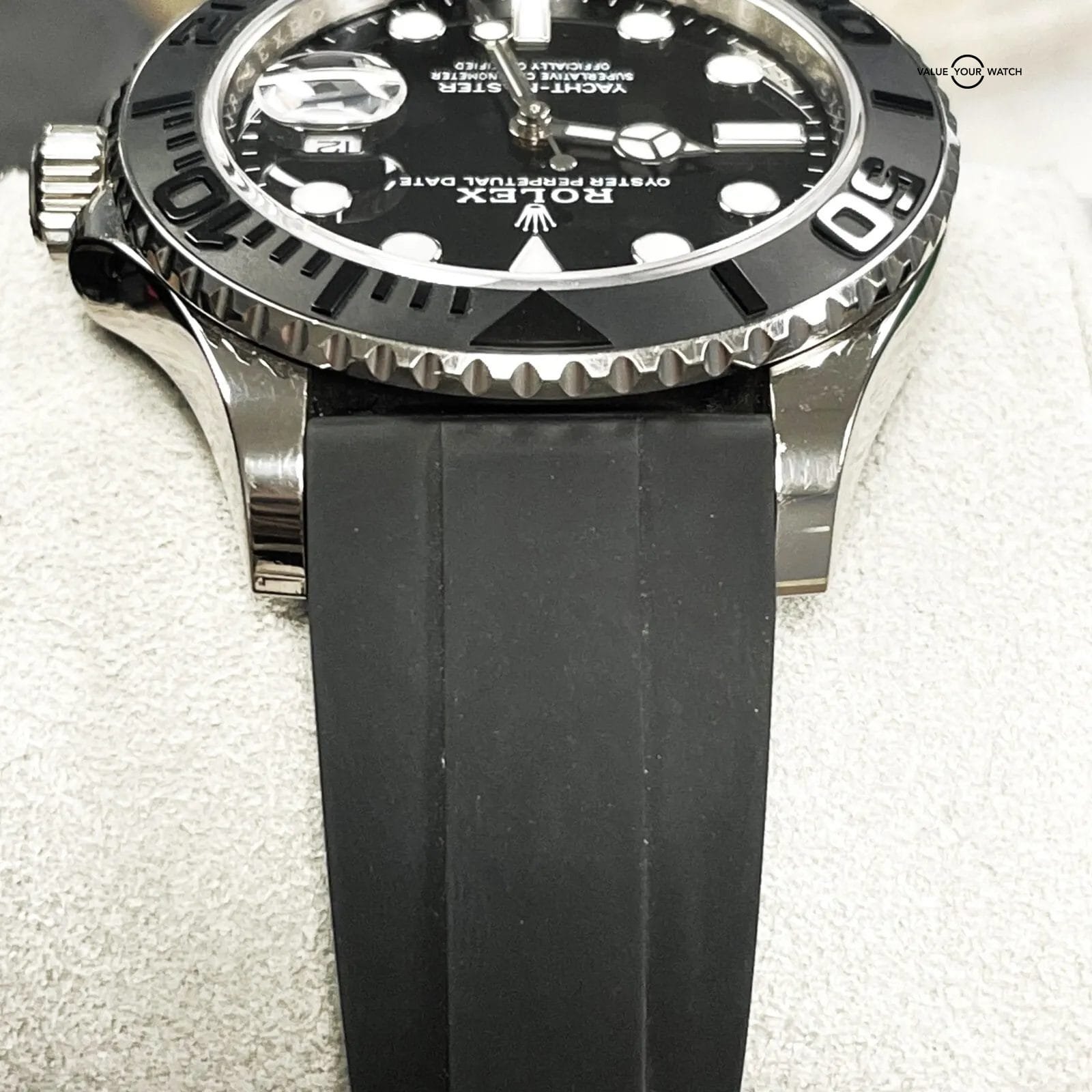 Rolex Yacht-Master 42 226659 18K White Gold Oysterflex 2021 BOXES/PAPERS! - Image 7