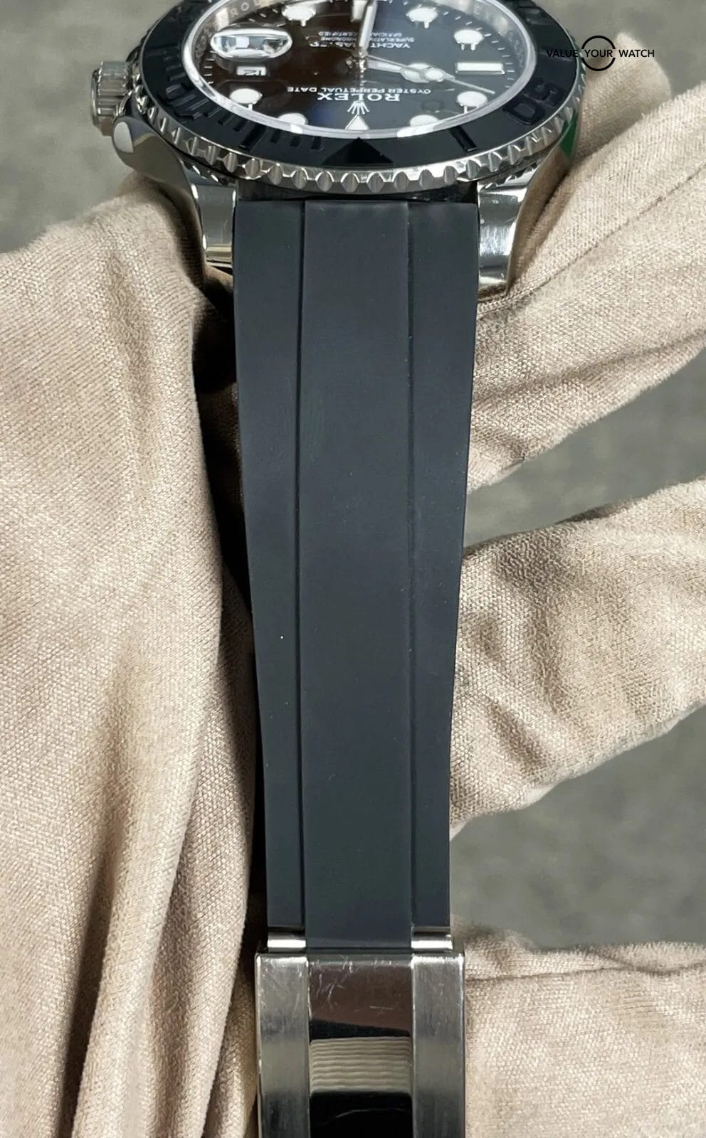 Rolex Yacht-Master 42 226659 18K White Gold Oysterflex 2021 BOXES/PAPERS! - Image 12