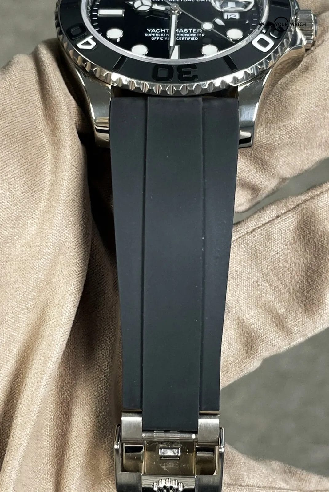 Rolex Yacht-Master 42 226659 18K White Gold Oysterflex 2021 BOXES/PAPERS! - Image 14