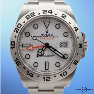 Rolex Explorer II 226570 42MM POLAR WHITE Stainless Steel 2021 BOXES/PAPERS!