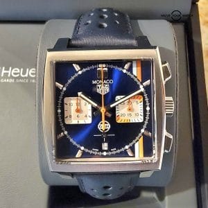 TAG Heuer Monaco Blue Men’s Watch – CBL2115.FC6494