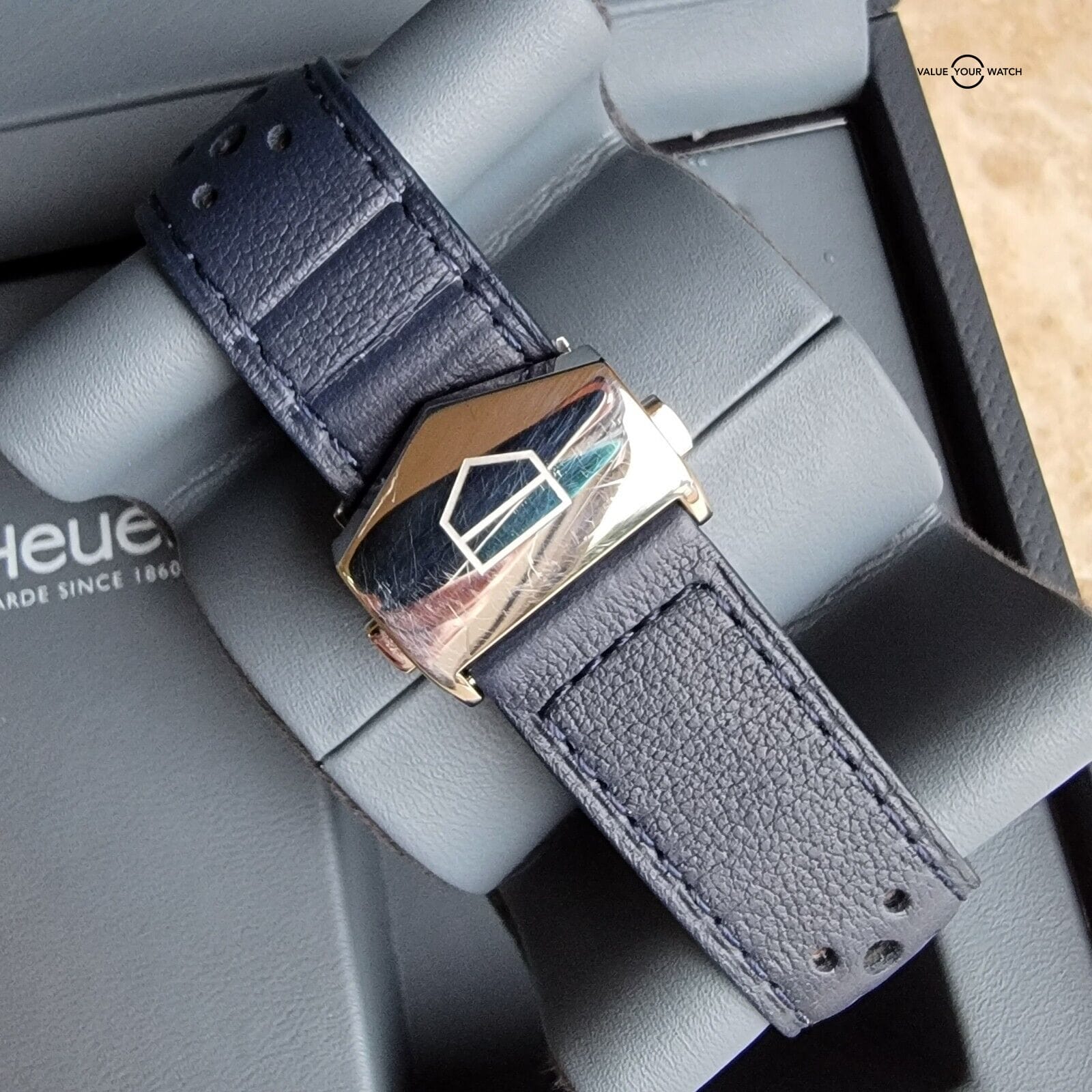 TAG Heuer Monaco Blue Men's Watch - CBL2115.FC6494 - Image 7