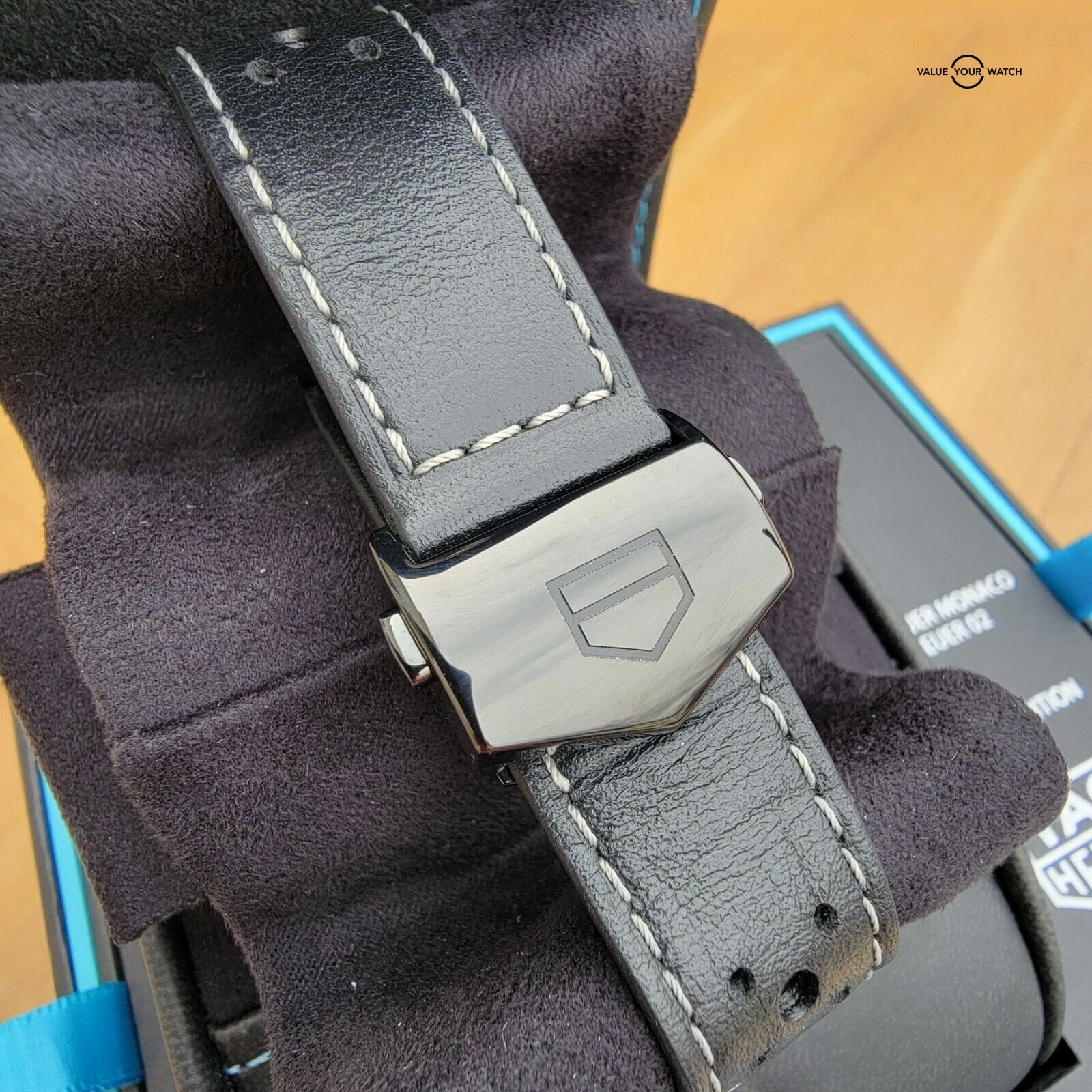 TAG Heuer MONACO Night Driver Limited Edition, Titanium DLC! Outstanding Lume! - Image 4