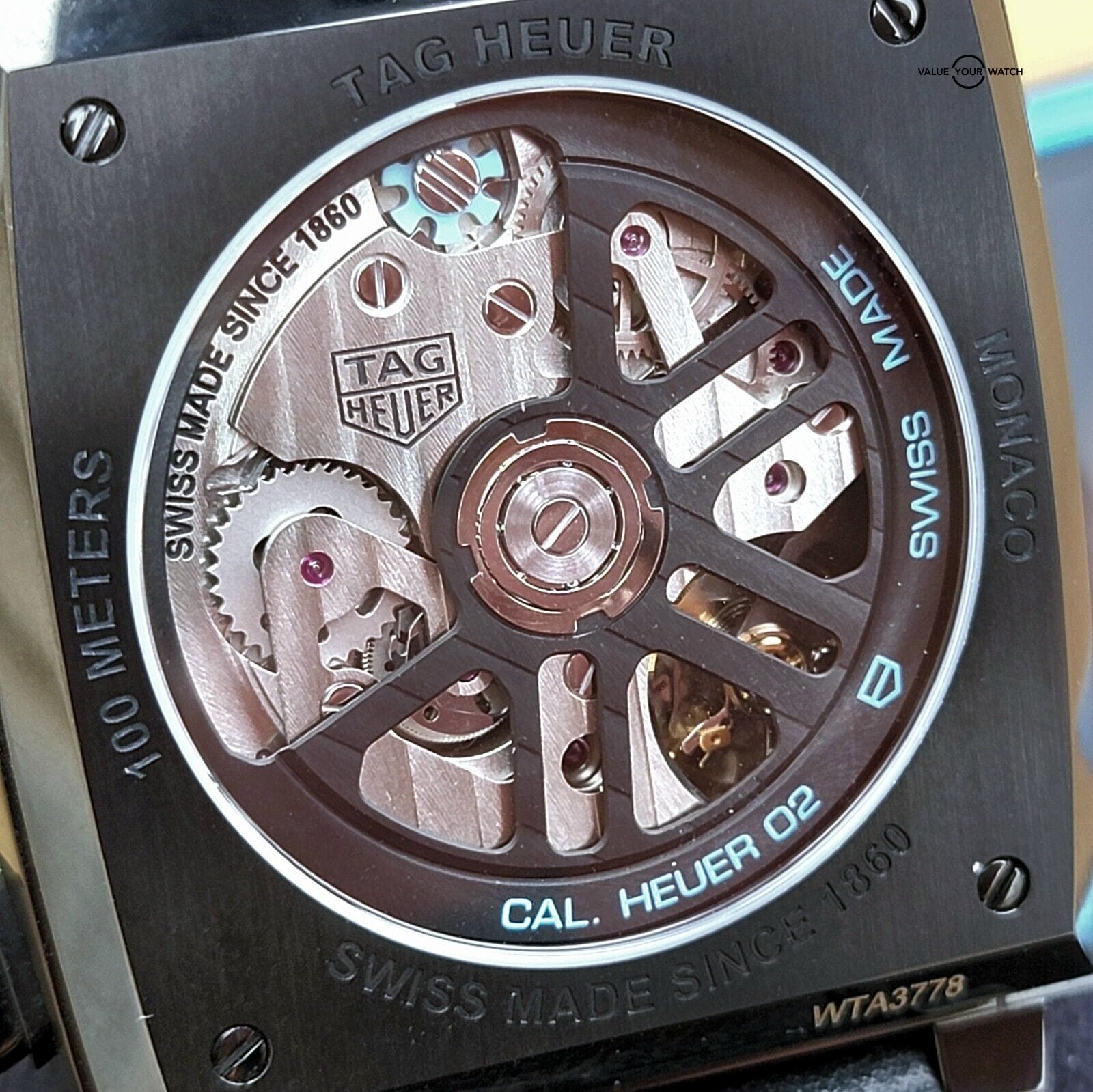 TAG Heuer MONACO Night Driver Limited Edition, Titanium DLC! Outstanding Lume! - Image 5