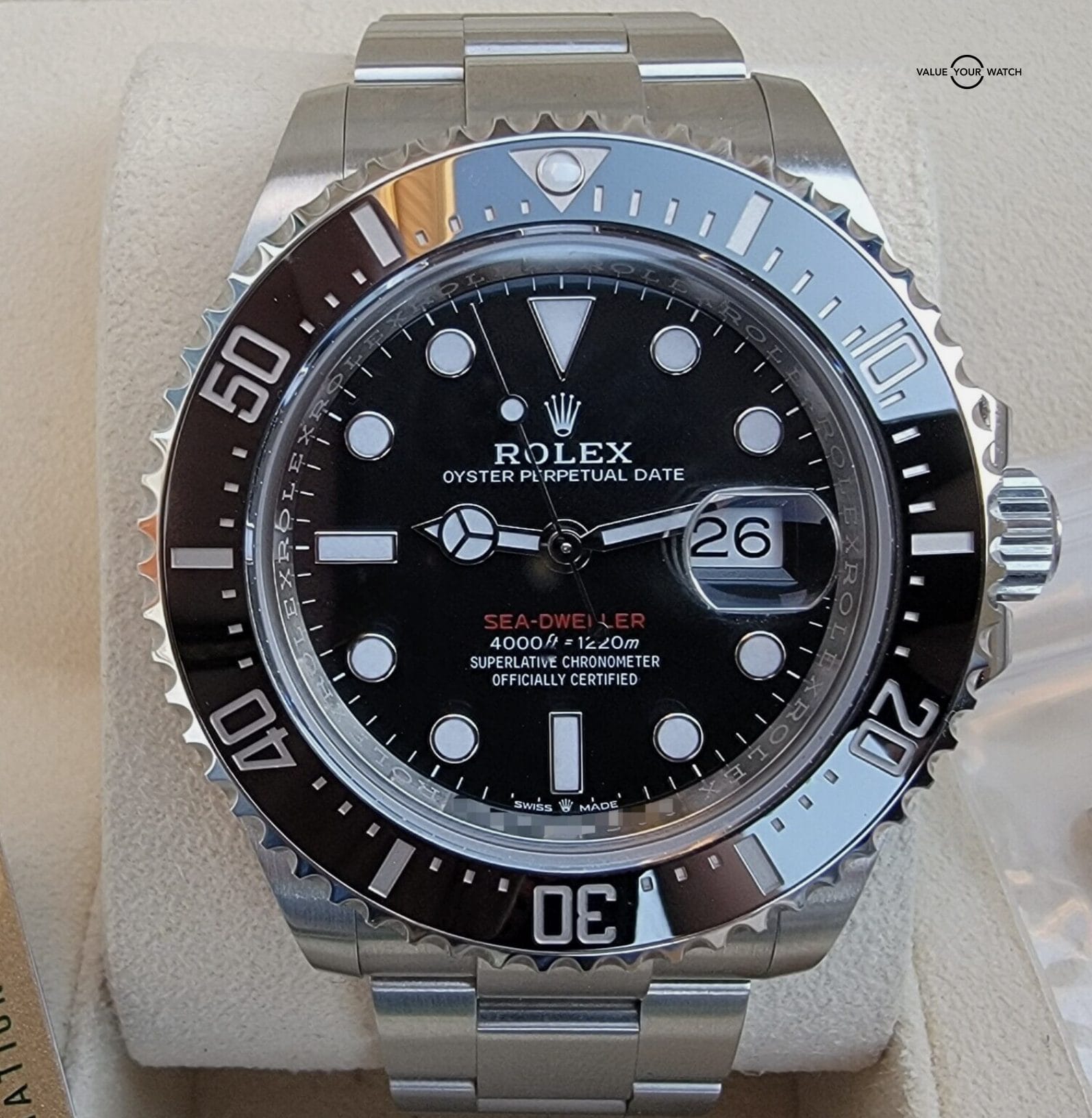 Rolex Sea-Dweller 43mm SD43 126600, 50th Anniversary Red Letter
