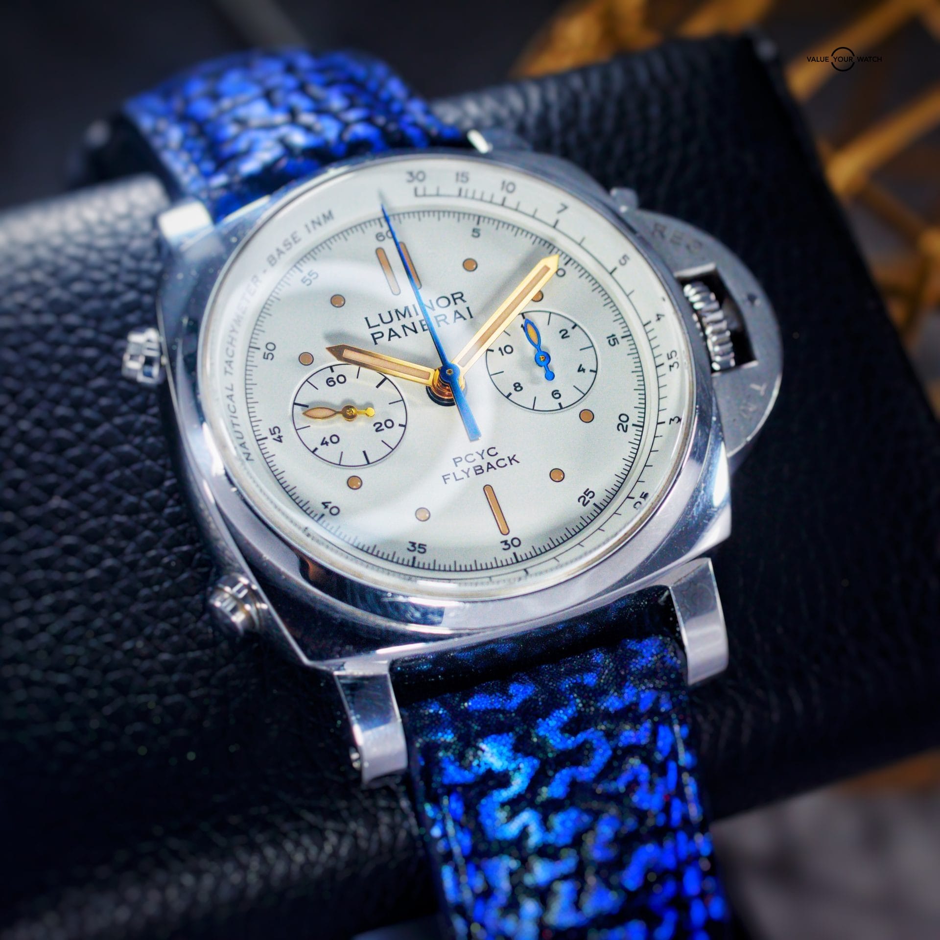 Panerai Luminor 1950 3 Days Flyback Chrono Yachts Challenge 44 PCYC Ivory Dial PAM654 PAM00654 - Image 7