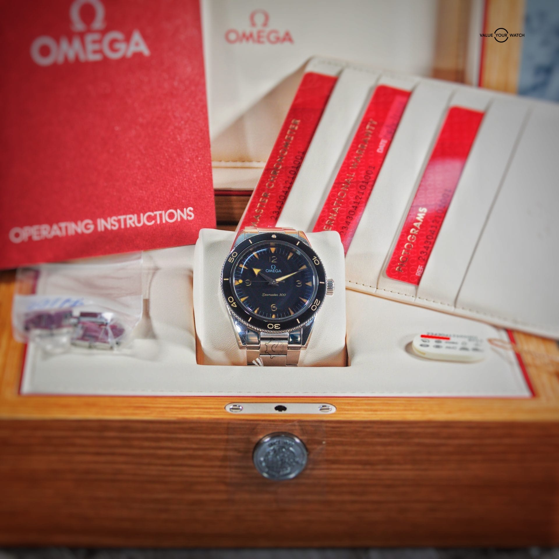 OMEGA Seamaster 300 Heritage 41 Black Watch BOX AND PAPERS - 234.30.41.21.01.001 - Image 10