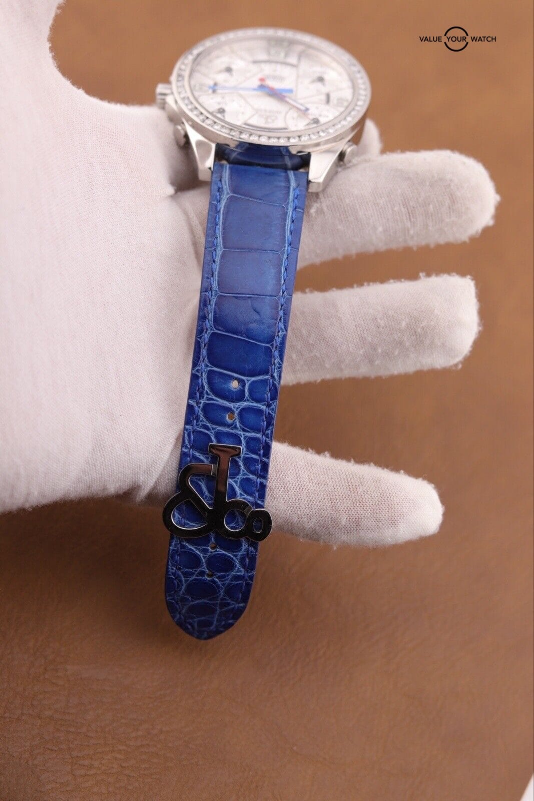 Jacob & Co 5 Time Zone Diamond Stainless Steel Watch - J&Co Appraisal Included - Image 13