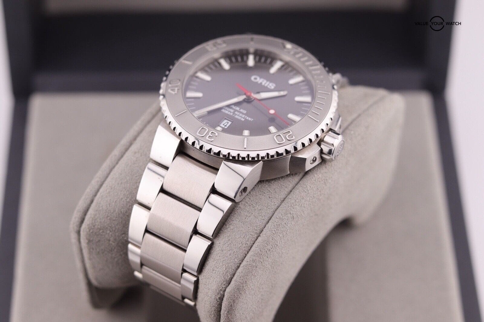 Oris Aquis Relief Gray Men's Watch - 01 733 7730 4153-07 8 24 05PEB - Image 6