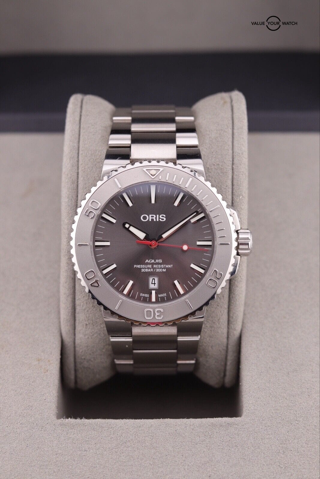 Oris Aquis Relief Gray Men's Watch - 01 733 7730 4153-07 8 24 05PEB - Image 11