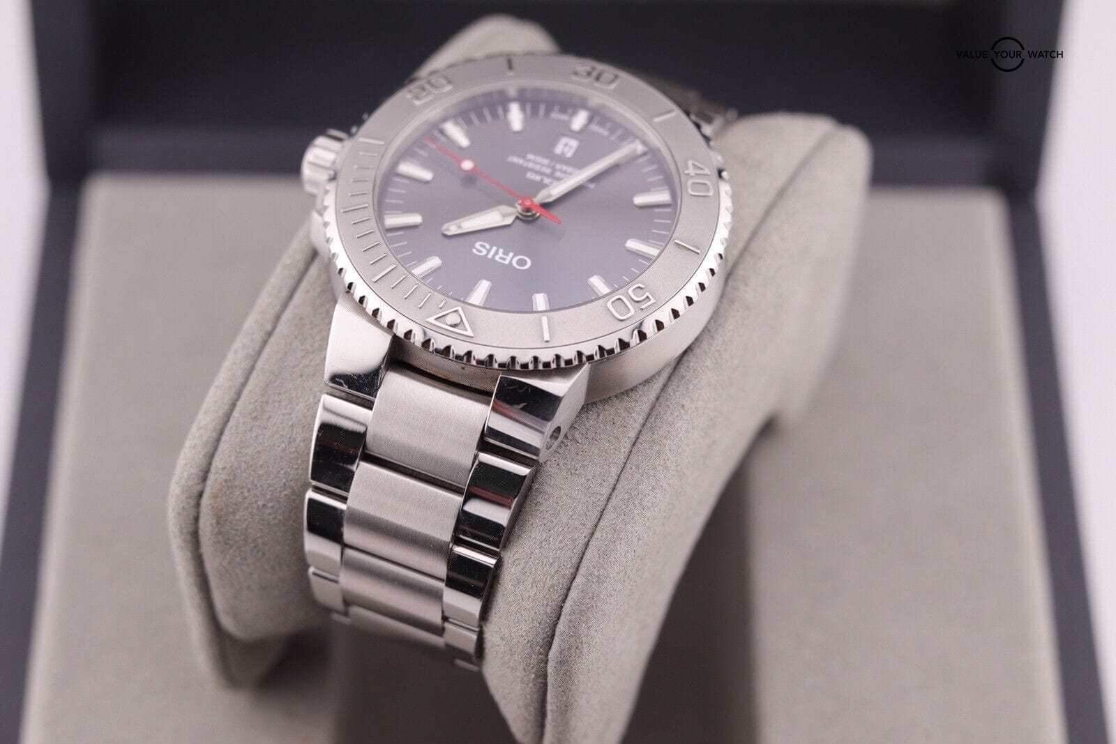 Oris Aquis Relief Gray Men's Watch - 01 733 7730 4153-07 8 24 05PEB - Image 13