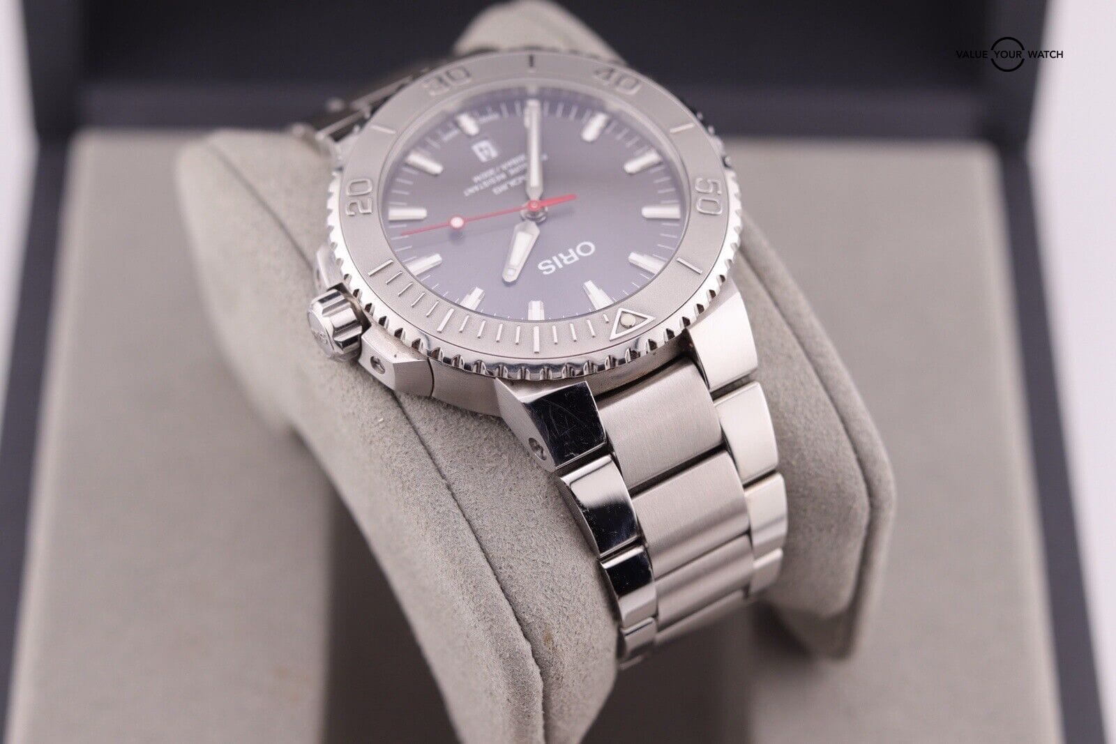 Oris Aquis Relief Gray Men's Watch - 01 733 7730 4153-07 8 24 05PEB - Image 14