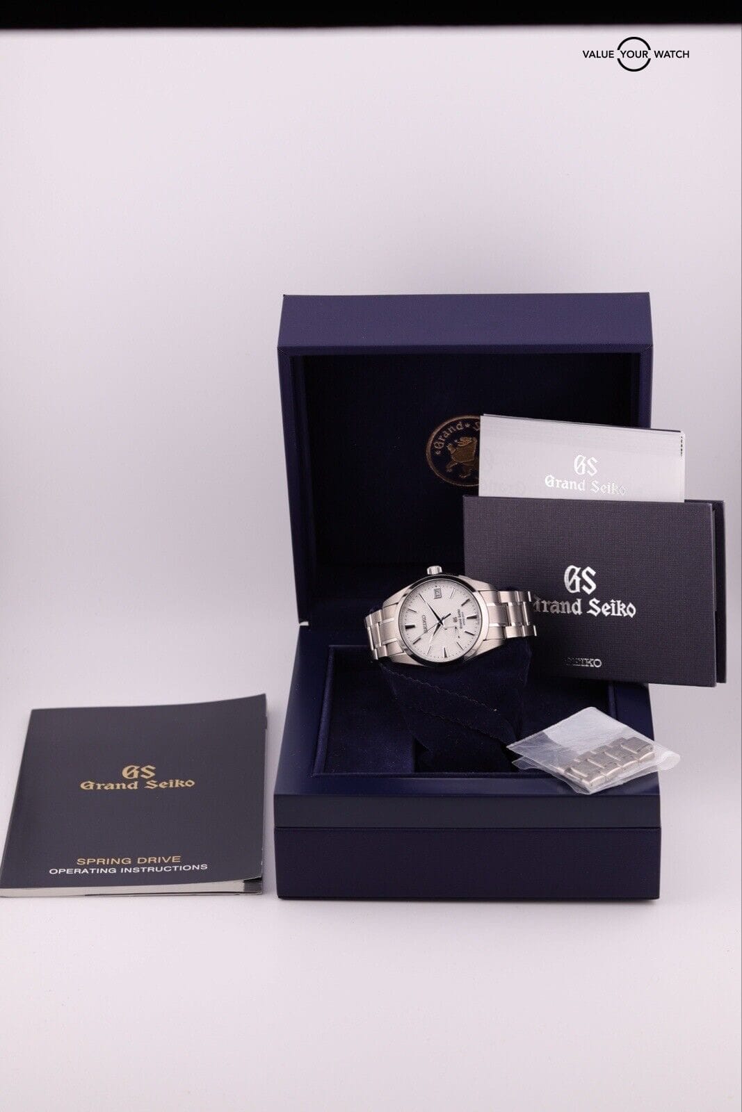 SEIKO Grand Seiko SBGA011/ 9R65-0AE0 Spring Drive Titanium Snowflake - Image 3