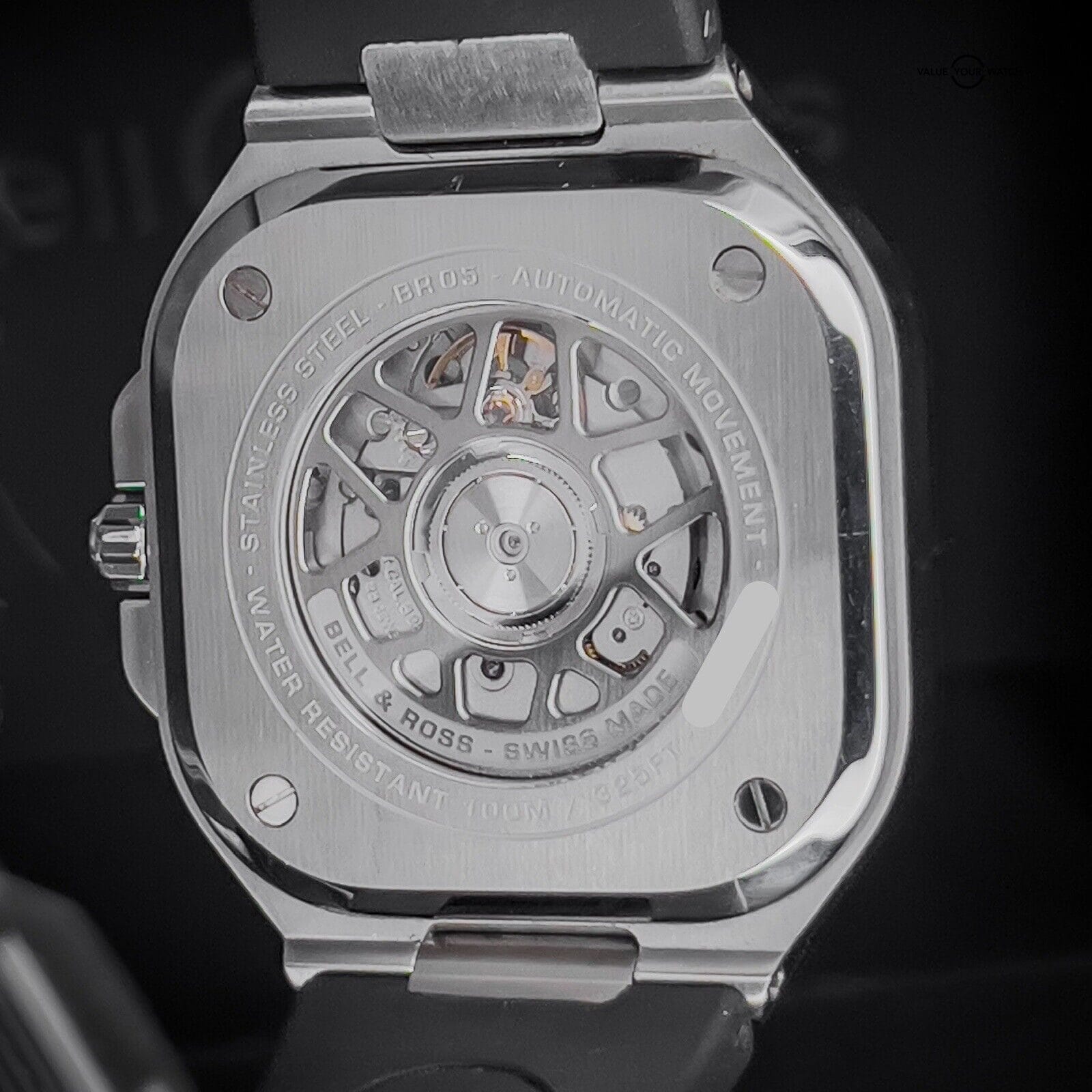 Bell & Ross BR05 GMT Black Dial Orange accent 41mm Box & Papers BR05G-BL-ST/SRB - Image 13