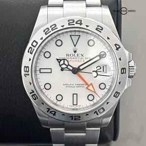 Rolex Explorer II 216570 Polar Dial (2022 Rolex Service Paperwork)