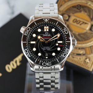 Omega Seamaster 300M James Bond On Her Majesty’s Secret Service Limited Edition Special Boxes Papers Warranty 210.22.42.20.01.004