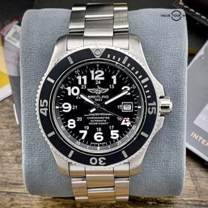 Breitling Superocean Ii 44mm Full Set with B&P on Bracelet