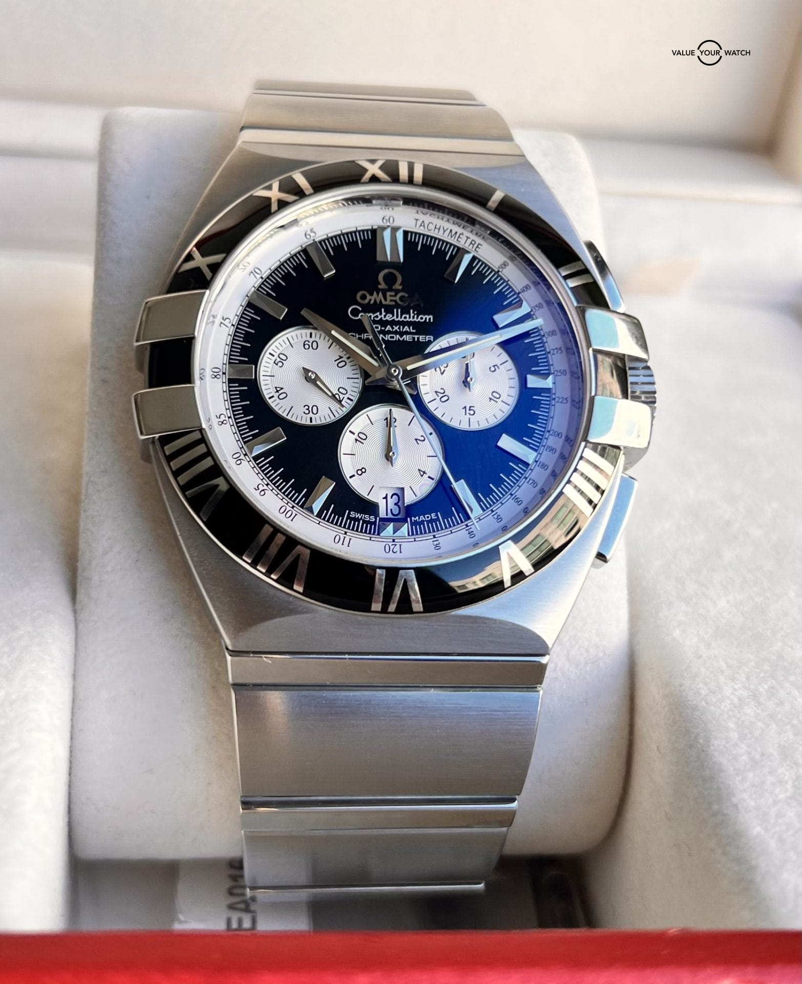 Omega Constellation Double Eagle Co axial Chronograph 1519.51.00