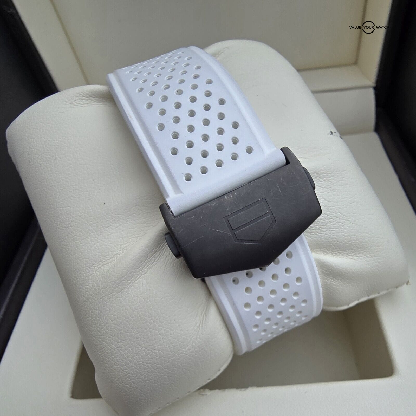 TAG Heuer Carrera Skeleton ceramic case, 2 straps Heuer 01 movement Full Set! - Image 4