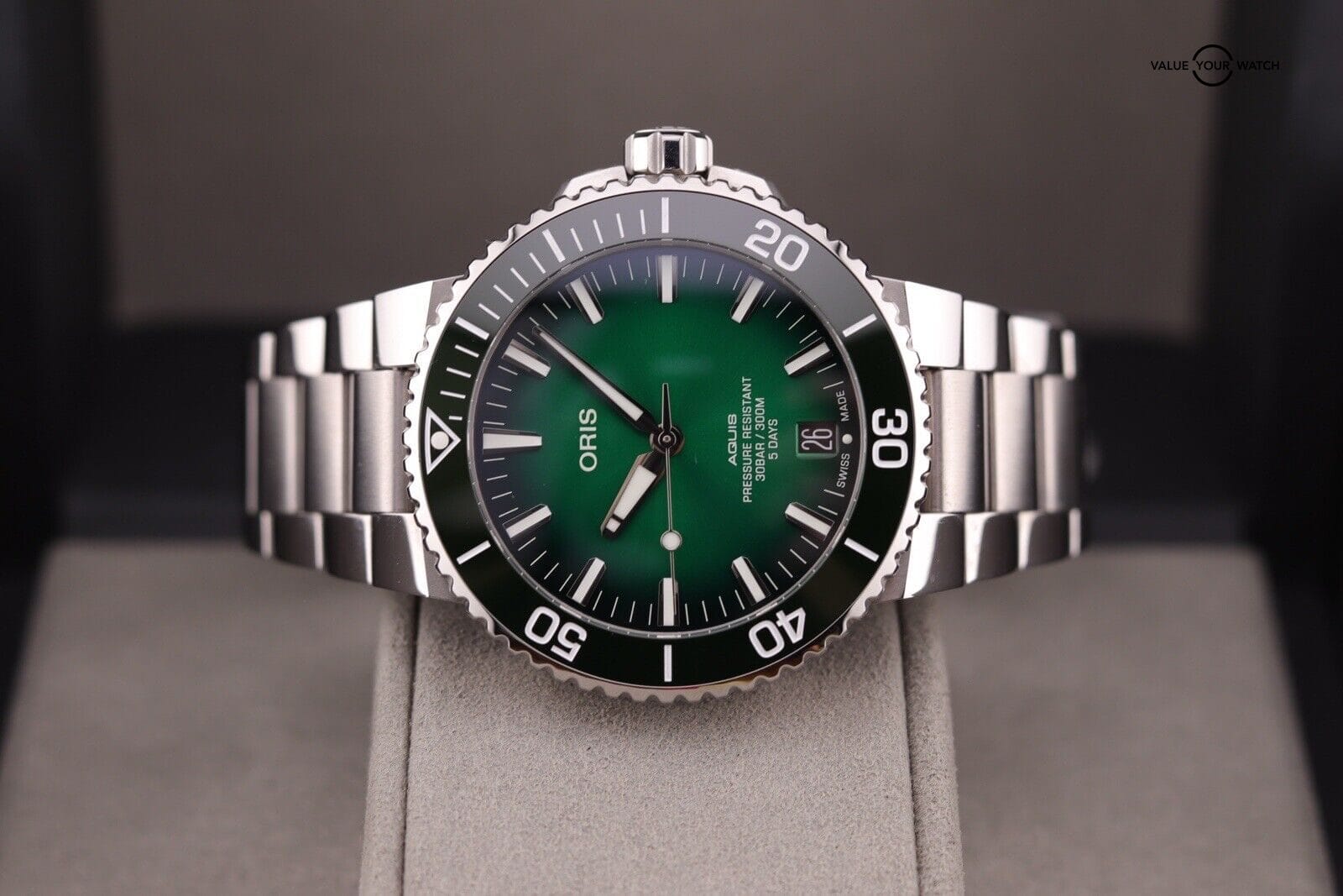 Oris Aquis Green Calibre 400 41.5mm - 01 400 7769 4157-07 8 22 09PEB