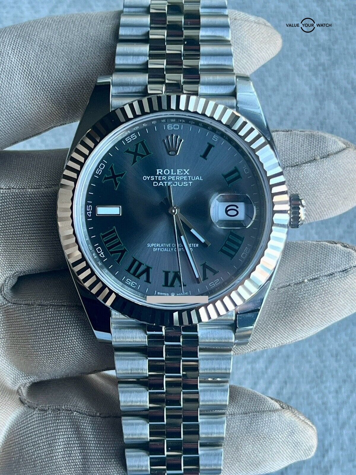 41mm datejust fluted bezel hotsell