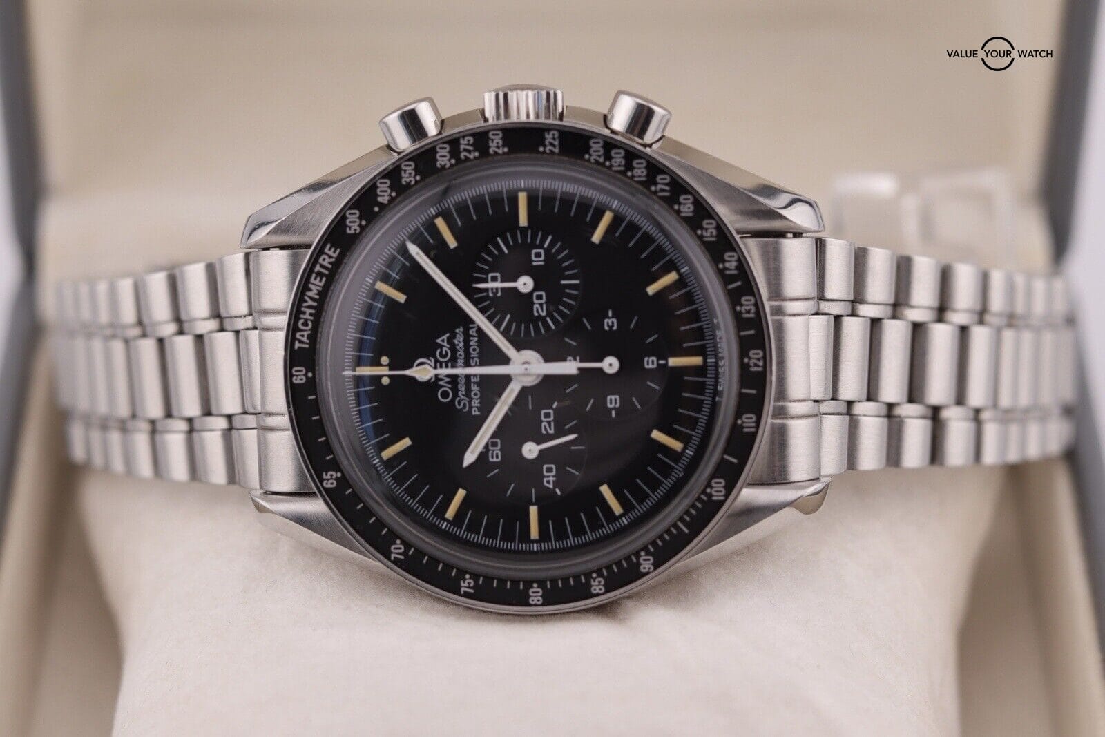 OMEGA Speedmaster Moonwatch Tritium Dial | 3590.50 Cal 861 | Box and Papers - Image 8