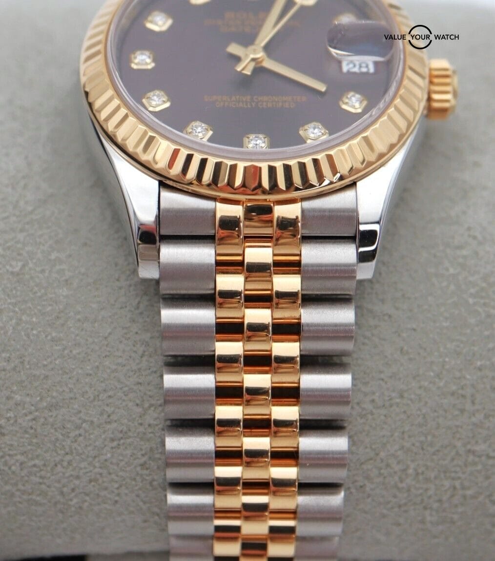 Rolex Datejust 31 278273 Grey Diamond Dial Boxes/Papers! - Image 5