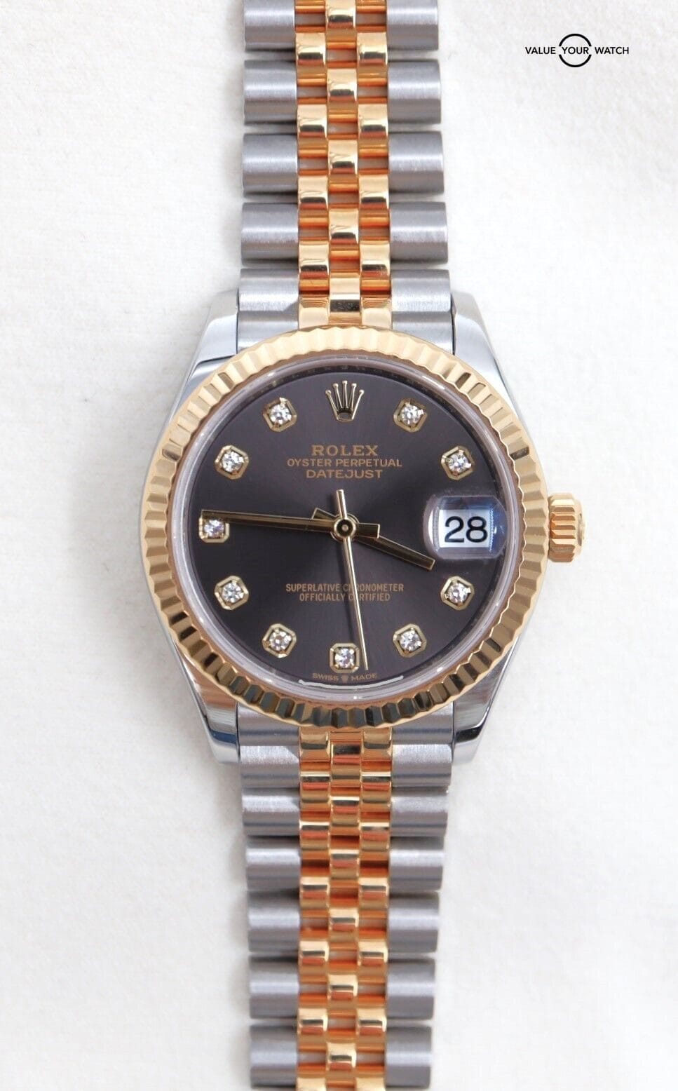 Rolex Datejust 31 278273 Grey Diamond Dial Boxes/Papers! - Image 11