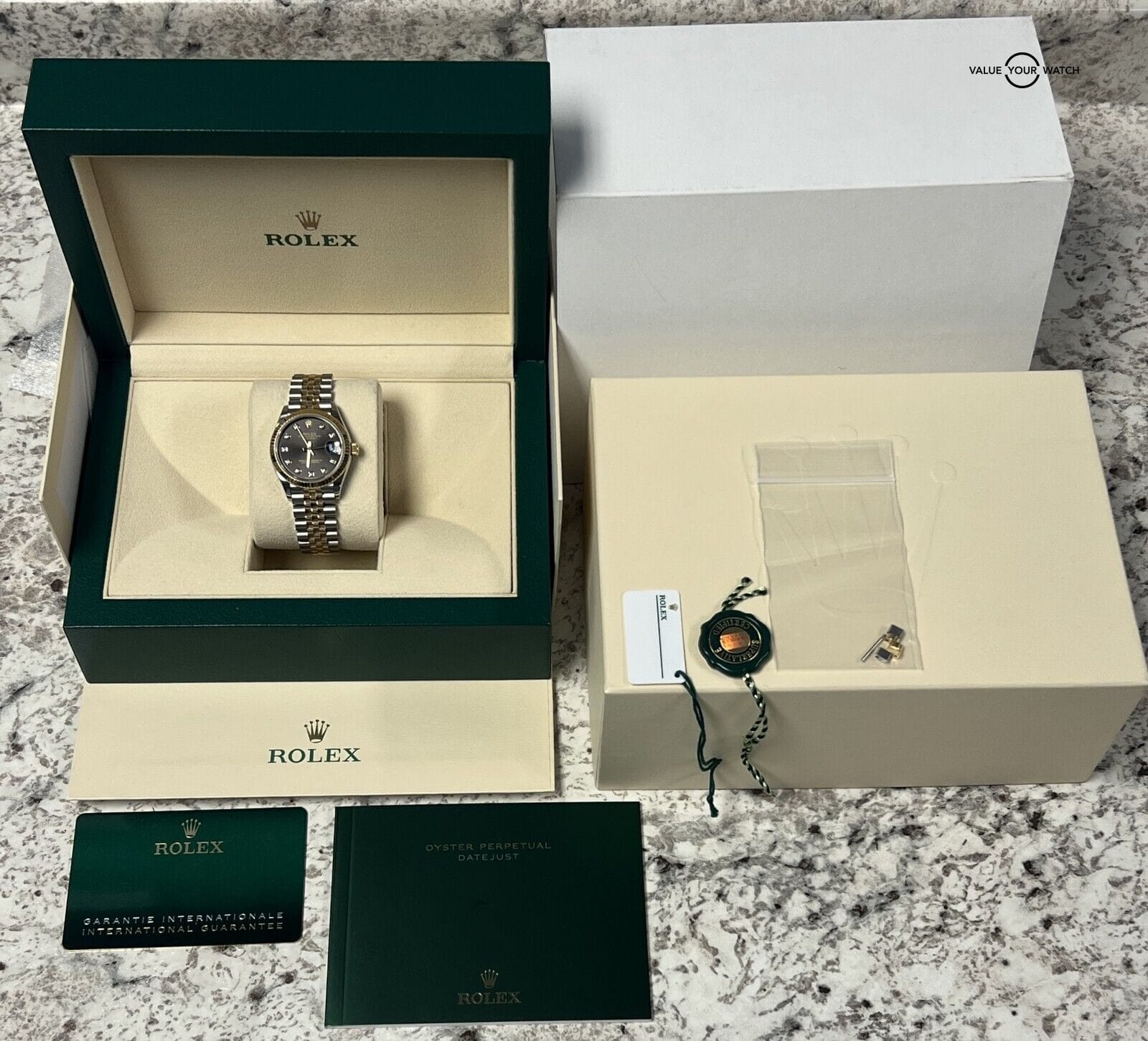 Rolex Datejust 31 278273 Grey Diamond Dial Boxes/Papers! - Image 12