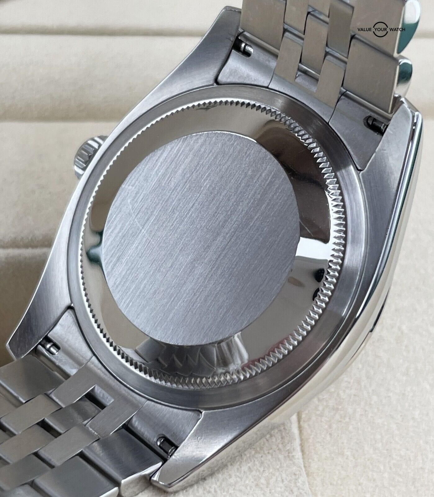 Rolex Datejust Turn-O-Graph 116264 Black Dial Jubilee Stainless Steel SERVICED! - Image 2