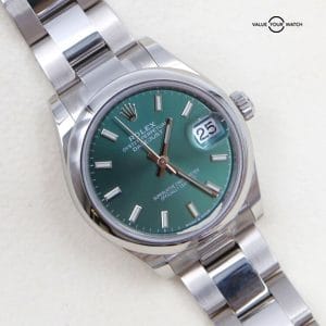 2024 Rolex Datejust 31 278240 Mint Green Stainless Steel BOXES/PAPERS!
