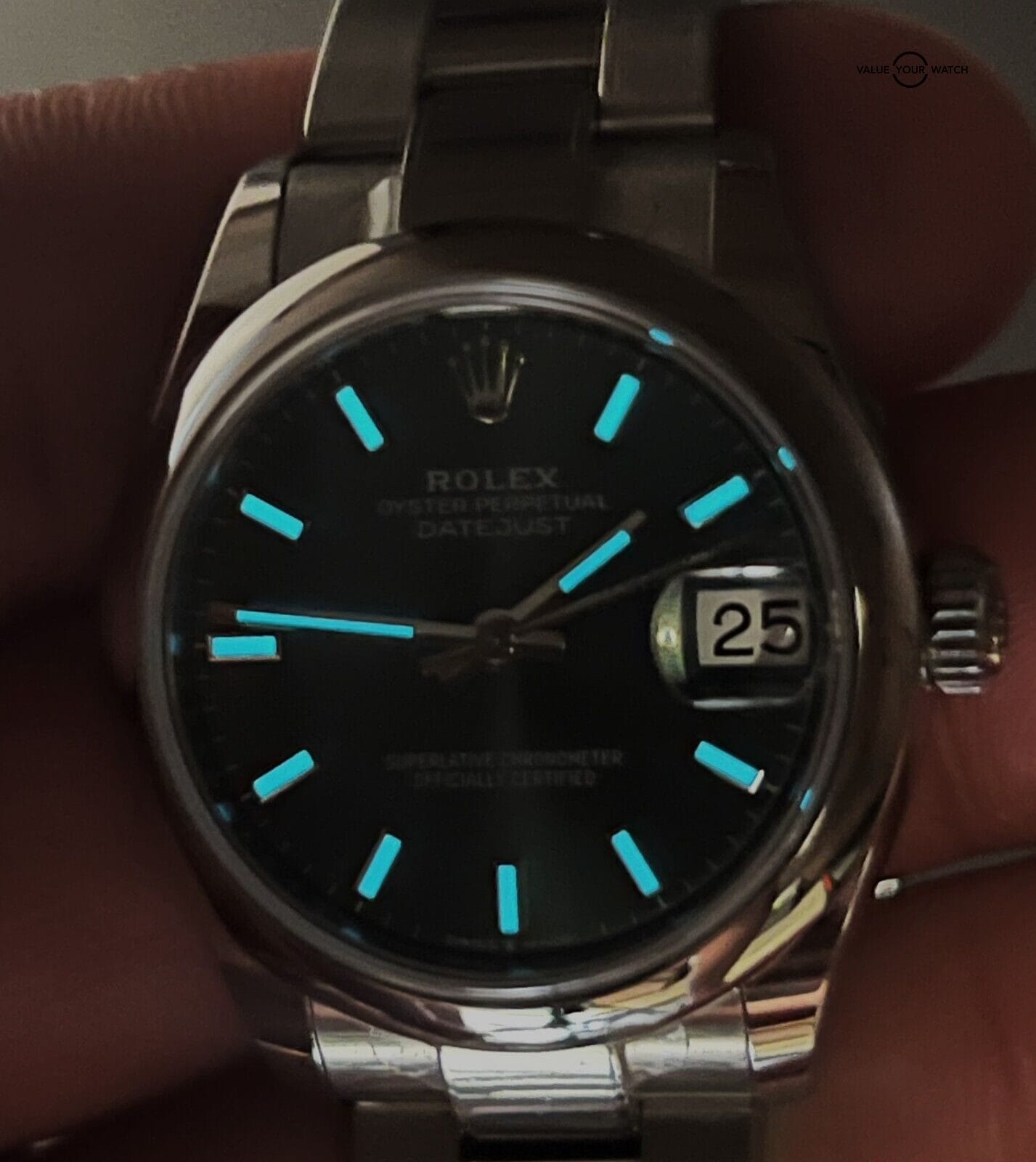 2024 Rolex Datejust 31 278240 Mint Green Stainless Steel BOXES/PAPERS! - Image 4