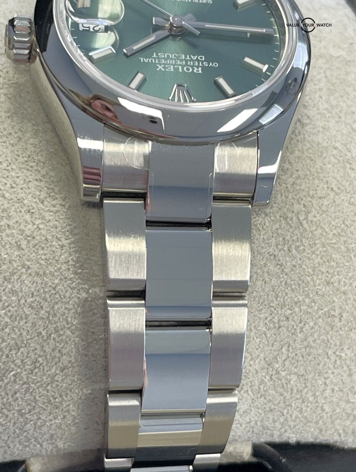 2024 Rolex Datejust 31 278240 Mint Green Stainless Steel BOXES/PAPERS! - Image 5