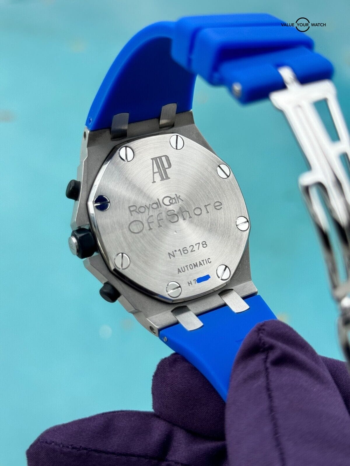 Audemars Piguet Royal Oak Offshore Navy - FULL SET, Two Straps & Fresh Service - Image 4