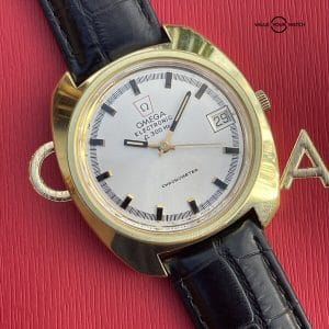 Vtg Omega Electronic F 300hz Chronometer Watch 198.031 New Old Stock Estate Sale