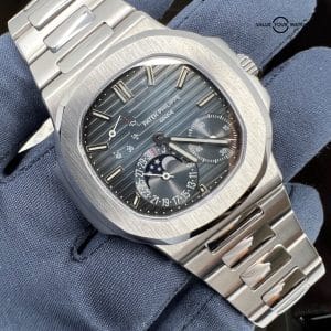 2009 Mint with Box + Papers Patek Philippe Nautilus 5712/1A-001 Steel Blue Dial