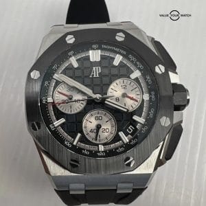 2023 Box Papers 43mm Ceramic Bezel Offshore Flyback Chronograph Preowned