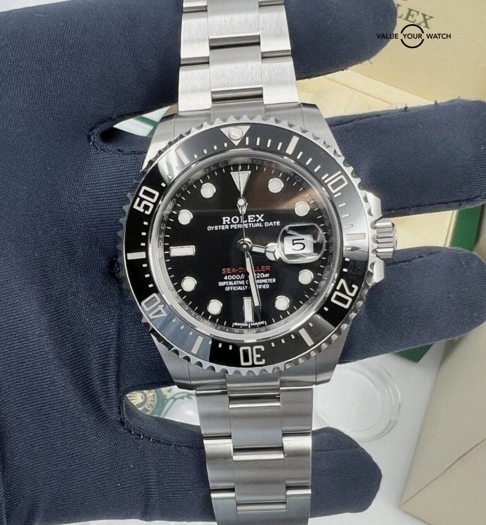 Rolex 2018 Box Papers 126600 Red Letter Text Seadweller Unpolished - Image 9