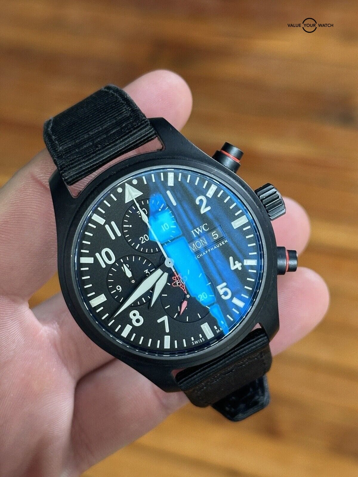 IWC Pilot’s Watch Chronograph Top Gun Edition “SFTI” | IW389104 | 2021 Complete - Image 3