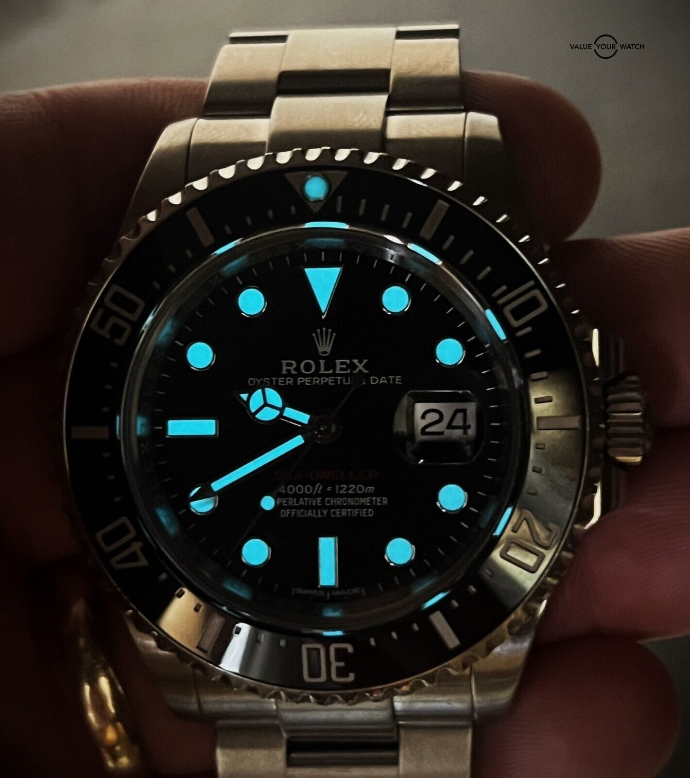 2017 Rolex Sea-Dweller Red 50th Anniversary 126600 Mark 1 Dial BOXES/PAPERS! - Image 14