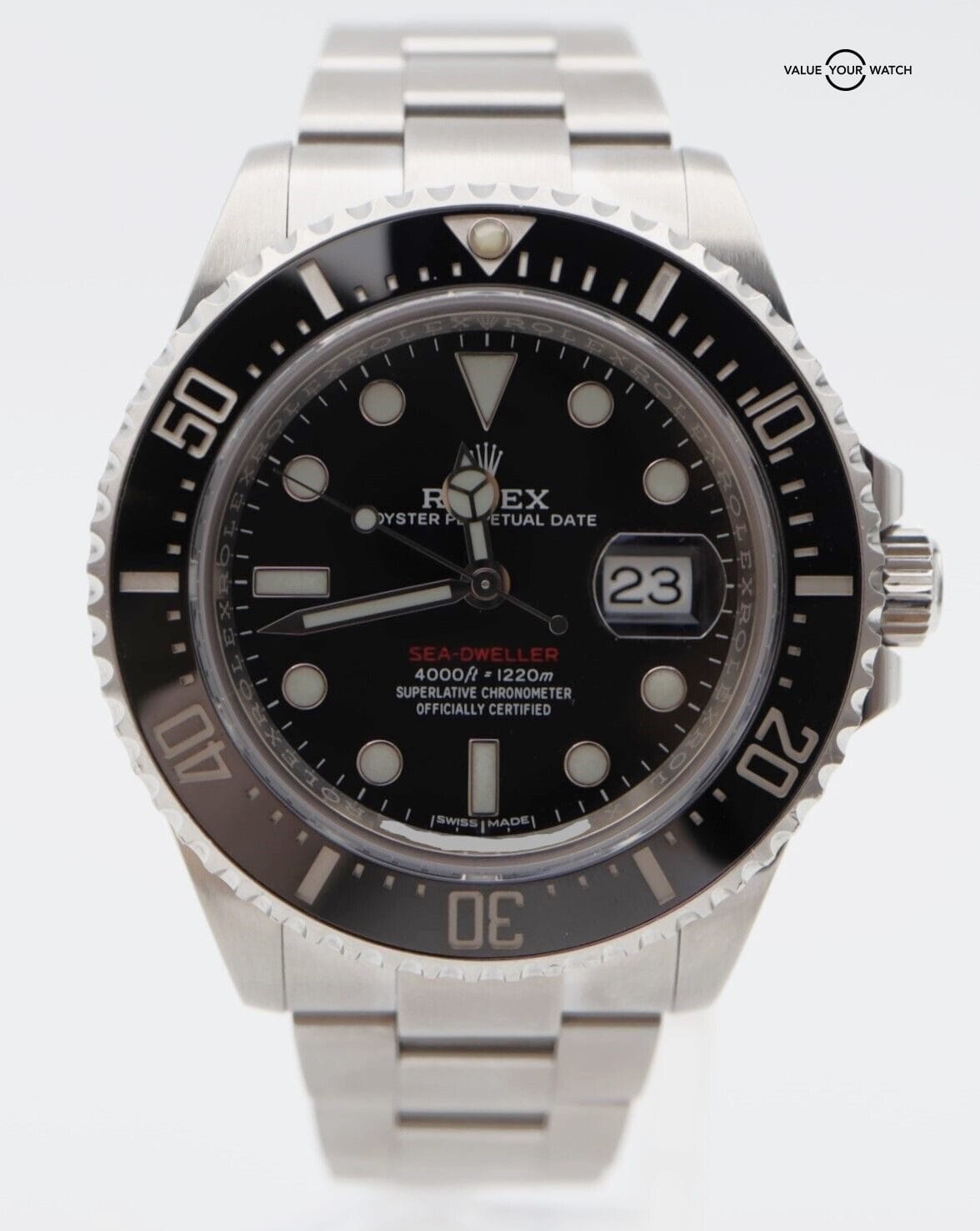 2017 Rolex Sea-Dweller Red 50th Anniversary 126600 Mark 1 Dial BOXES/PAPERS! - Image 3