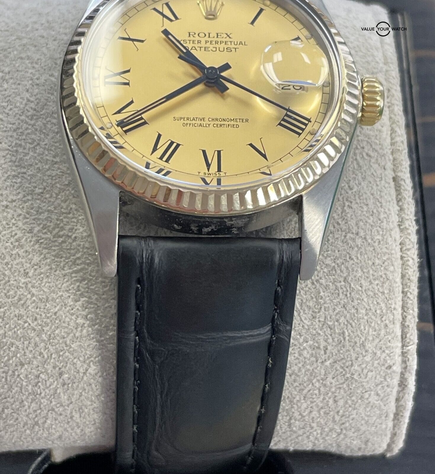 Rolex Datejust 16013 BUCKLEY CHAMPAGNE DIAL 36mm! - Image 9