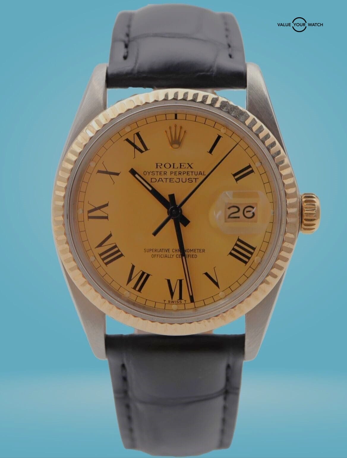 Rolex Datejust 16013 BUCKLEY CHAMPAGNE DIAL 36mm! - Image 11