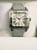 Cartier Santos 100 white dial