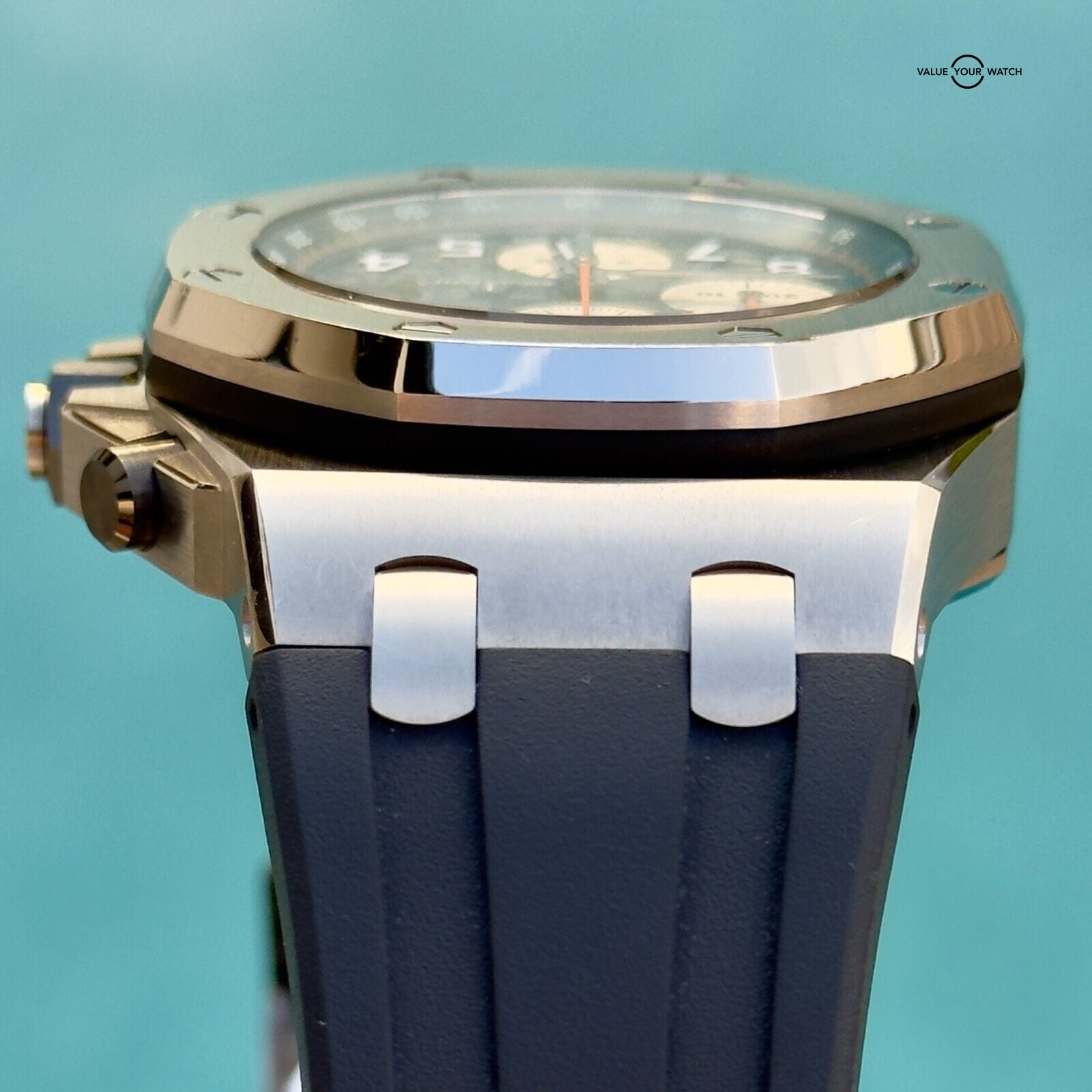 Audemars Piguet Royal Oak Offshore 42mm Gen 2 Navy Blue & Orange - Image 4